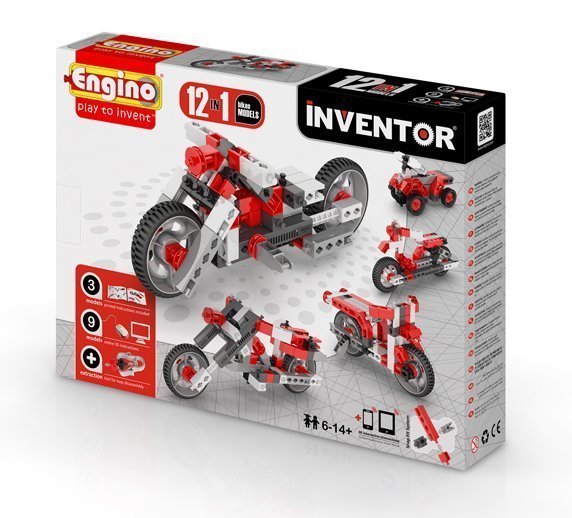 ENGINO RAKENNUSPALIKAT 12in1 - Sisäleikit - 5291664001297 - 1