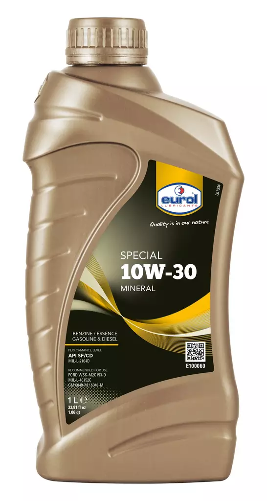 Eurol Special 10W30 1L - Täyssynteettiset öljyt - 8712569002037 - 1