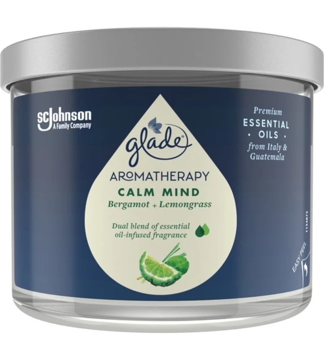 GLADE TUOKSUKYNTTILÄ CALM MIND - Kynttilänjalat ja tuikkukipot - 5000204228687 - 1