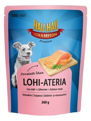 HHC Lohi-ateria 260 g, annospussi - Koiran märkäruoat - 6430062465907 - 1