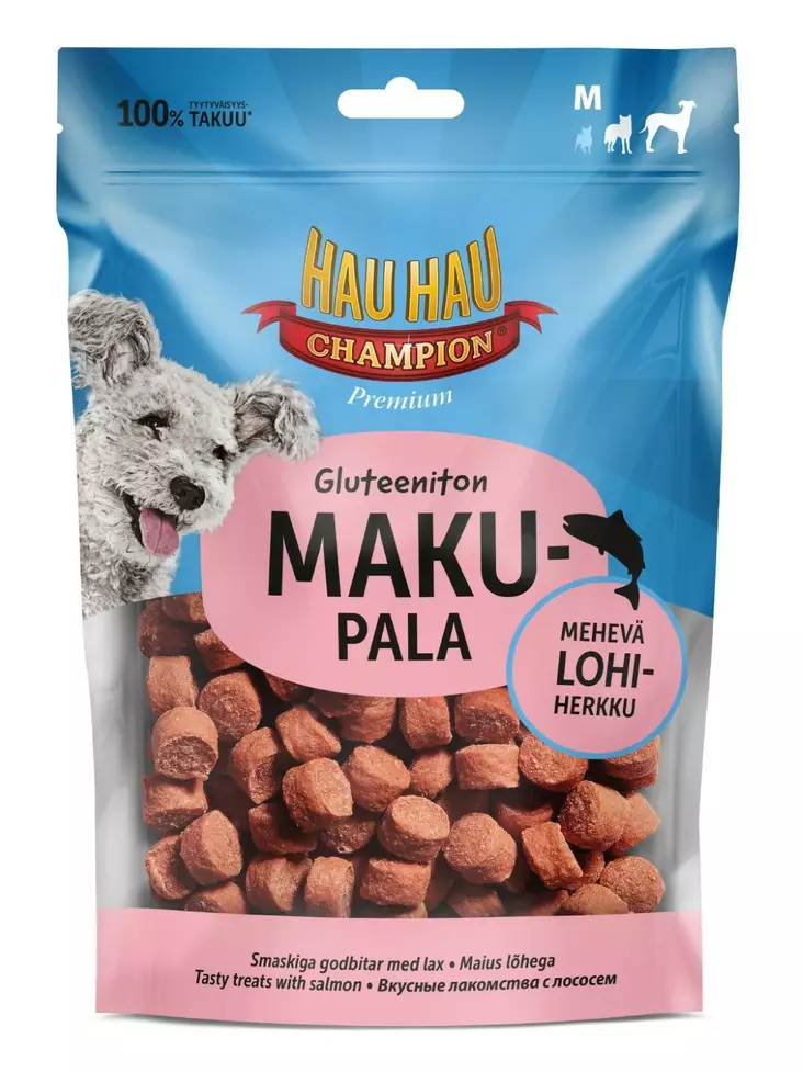 HHC Makupala M, lohi, gton, 120 g - Viljaton koiranruoka - 6430062468687 - 1