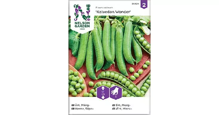 Herne, Silpo-, Kelvedon Wonder - Vihannesten ja hedelmien siemenet - 7312600864047 - 1