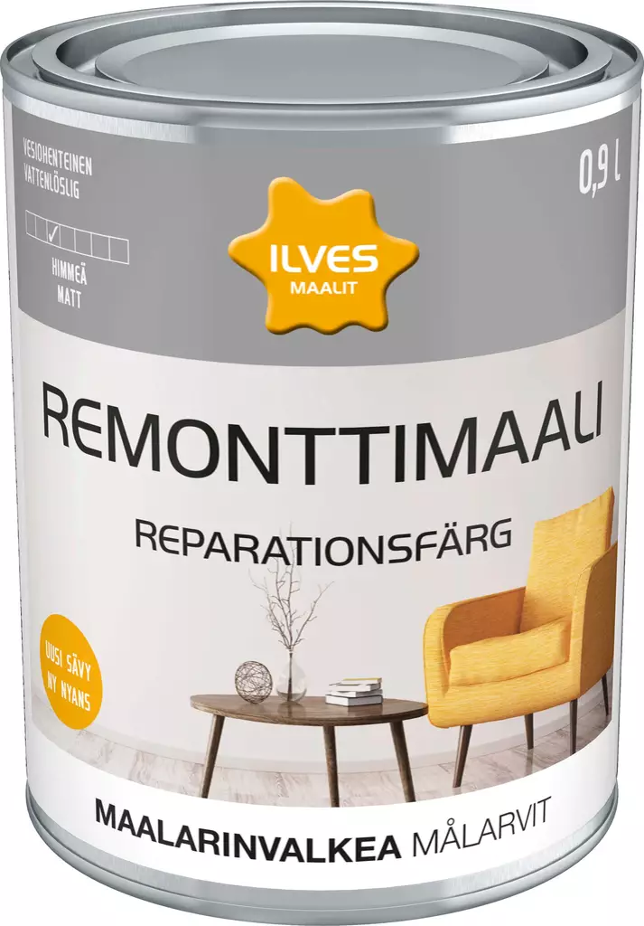 ILVES REMONTTIMAALI MAALARINV.0,9L - Sisämaalit - 6430026950067 - 1