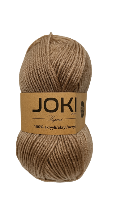 JOKI-KYMI AKRYYLILANKA hiekka - Neulelangat ja virkkuulangat - 6438159319607 - 1