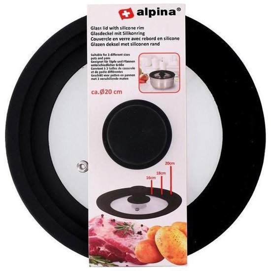 KATTILAN KANSI 20 cm - Kattilan kannet ja tarvikkeet - 8711252077727 - 1