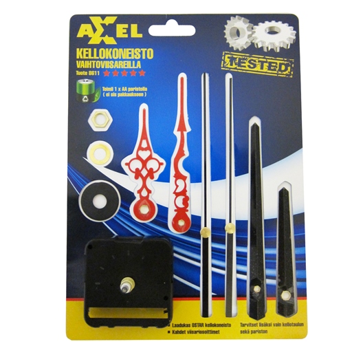 KELLOKONEISTO OSTAR - Seinä- ja pöytäkellot - 6438152086117 - 1