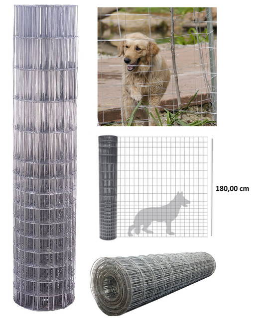 KOIRAVERKKORULLA 1,8 X 30m - Eläinverkot - 6438159039857 - 1