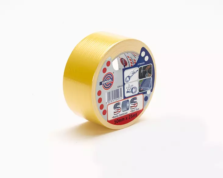 KORJAUSTEIPPI 50MM X 25M KELT. - Ilmastointiteippi - 8001814000127 - 1