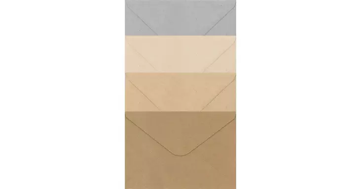 Kirjekuorilajitelma C6 Eko natur - Kirjekuoret - 6417715021857 - 1