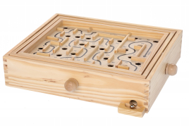 LABYRINTTI PELI PUINEN - Pöytä- ja lautapelit - 6410413301887 - 1