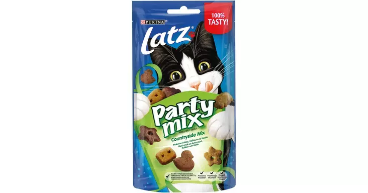 LATZ PARTY MIX COUNTRY SIDE - Kissan märkäruoka - 7613036354257 - 1
