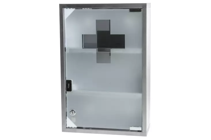 LÄÄKEKAAPPI 30 X 12 X 45 cm - Lääkejakelu ja kotitestit - 6410412413147 - 1