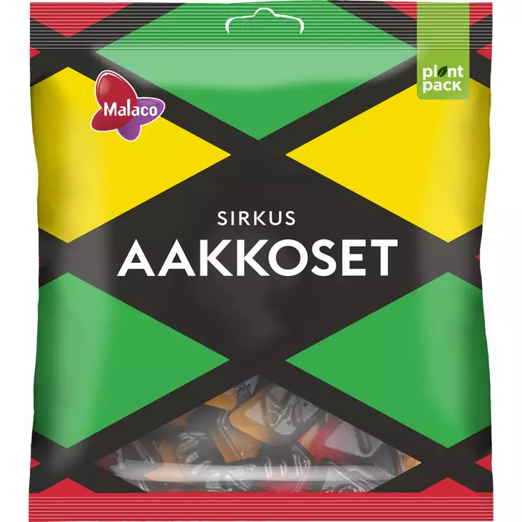 MALACO SIRKUS AAKKOSET 340G - Makeispussit, -patukat ja tikkarit - 6420256016527 - 1