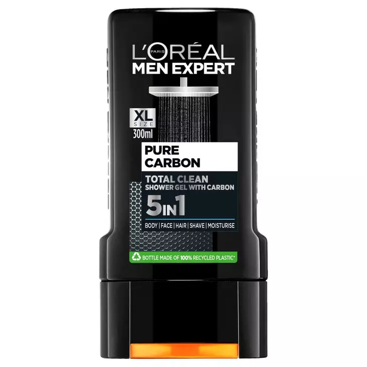 MEN EXPERT SG 300ML TOTAL CLEAN 5IN1 - Miesten saippuat ja suihkugeelit - 3600523232697 - 1