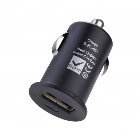 MOBIA AUTOLATURI 2.4A, 1 X USB - Auton puhelintarvikkeet - 6430035340897 - 1