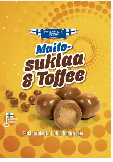Maitosuklaa & Toffee 85g - Suklaat ja konvehdit - 6430050765507 - 1