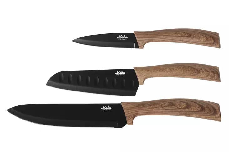 Maku Veitsisetti 3 kpl - Keittiöveitset ja veitsenteroittimet - 6410413098947 - 1