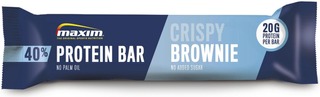 Maxim 50g 40% Crispy Brownie protein bar - Ravintolisät - 5704190114107 - 1