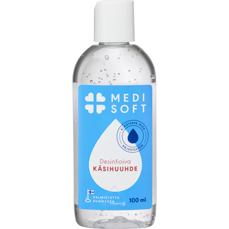 Medisoft Käsidesinfiointigeeli 100ml - Käsidesit ja käsihuuhde - 6414405618007 - 1