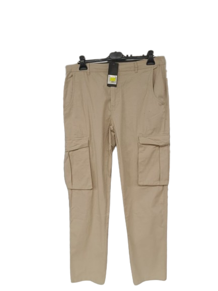 Miesten housut elastaani-twill Mix 50 sand - Miesten housut - 6419285227837 - 1