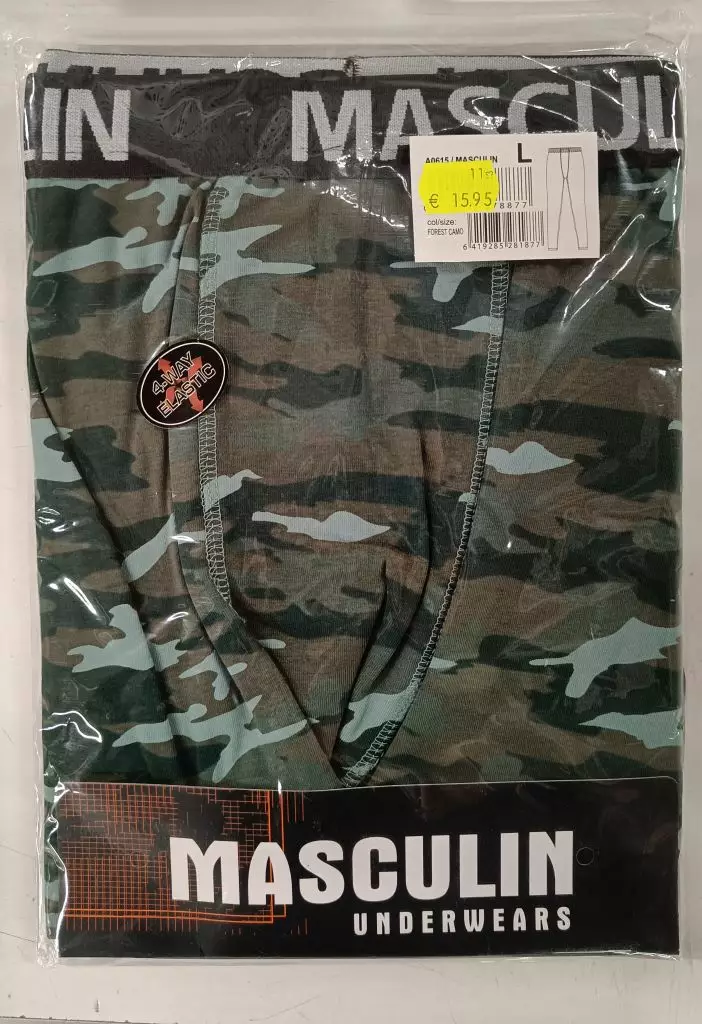 Miesten pitkät alushoust Camo L - Miesten pitkät alushousut ja kerrastot - 6419285281877 - 1