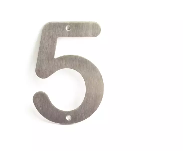 NUMERO 5 - Talonnumerot ja talokirjaimet - 7317900060397 - 1