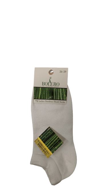 Naisten yksivärinen bambusneakersukka 36-39 - Naisten sukat - 8699701253147 - 1