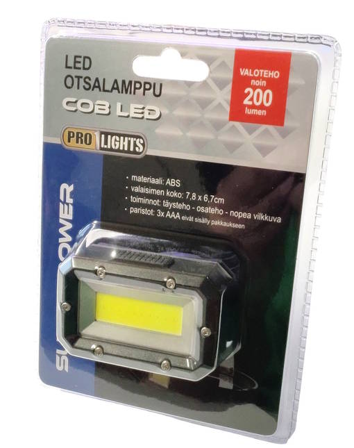 OTSALAMPPU COB LED 200 LUMEN - Otsalamput - 6438159956017 - 1