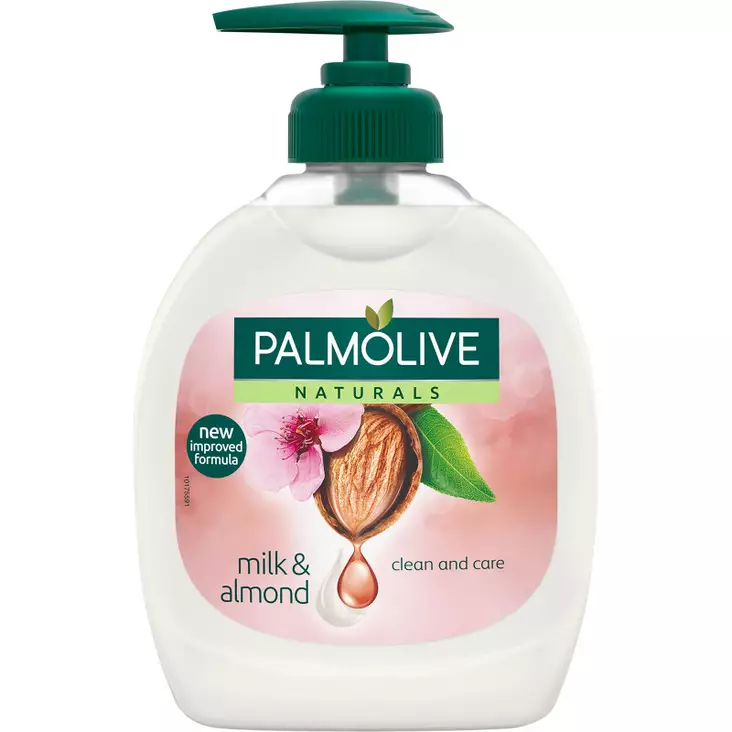 PALMOLIVE MILK & ALMOND SAIPPUA 300ML - Miesten saippuat ja suihkugeelit - 8718951197107 - 1