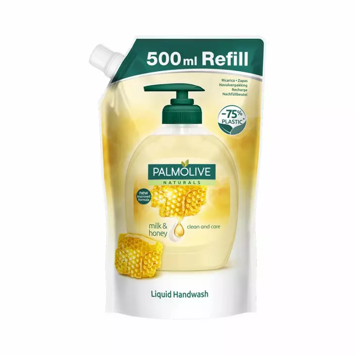 PALMOLIVE NESTESIPPUA TÄYTTÖ MILK&HONEY - Käsisaippuat - 8003520029157 - 1