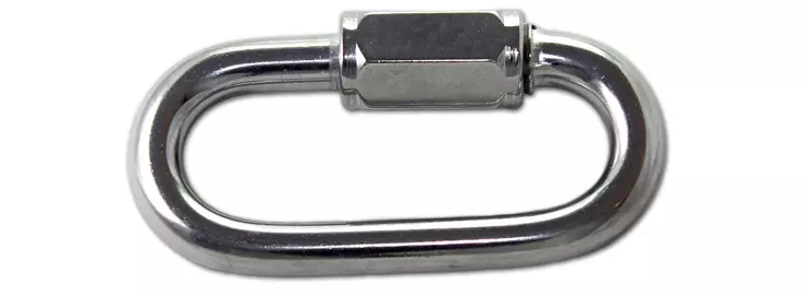 PIKALENKKI 6.4MM/49MM RST - Ankkurit ja veneen kiinnitystarvikkeet - 6430014220967 - 1