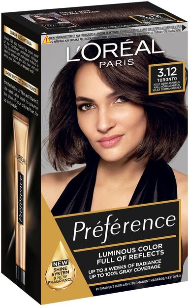 PREFERENCE 3.12 HIUSVÄRI KESTO - Hiusvärit - 3600522769187 - 1