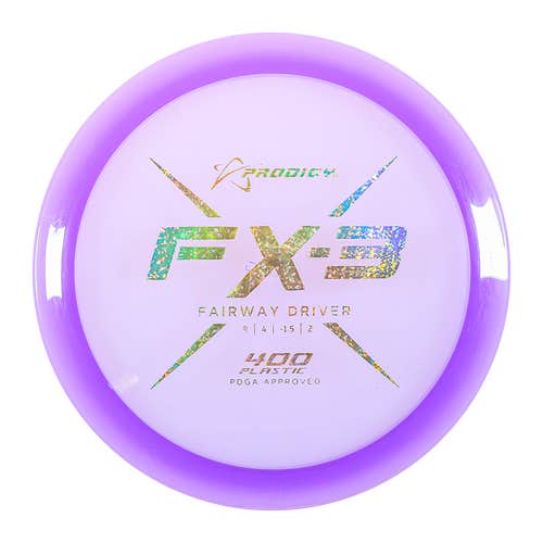 PRODIGY DISC FX-3 400 PLASTIC 170-176G - Frisbeegolf - 0651950284127 - 1