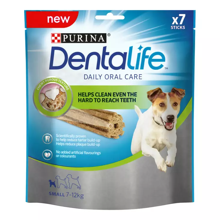 PURINA DENTALIFE SMALL - Koiran hampaidenhoitoherkut - 7613035379817 - 1