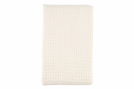 PÄIVÄPEITE WAFFLE 150 X 250 CM VALKOINEN - Päiväpeitteet - 6410413350007 - 1