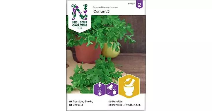 Persilja, Sileälehtinen, Comun 3 - Vihannesten ja hedelmien siemenet - 7312600857957 - 1