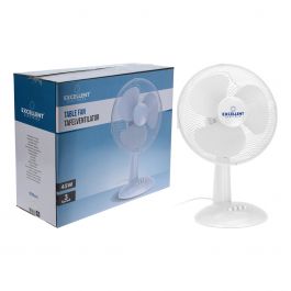 PÖYTÄTUULETIN 30 cm VALKOINEN - Ilmastointi ja huoneilma - 8711295983177 - 1