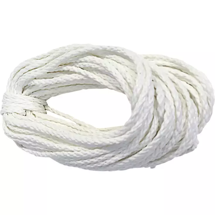 Pyykkinaru valkoinen, palmikoitu 25m - Pyykkinarut ja pyykkipojat - 6408586520617 - 1