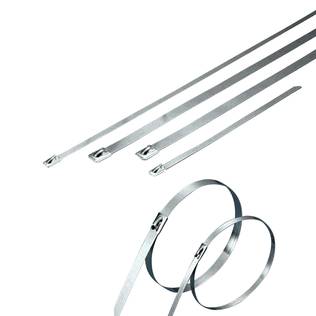 RUOSTUMATON NIPPUSIDE 10 kpl 13 X 300mm - Nippusiteet ja kaapelikiinnikkeet - 6438152000847 - 1