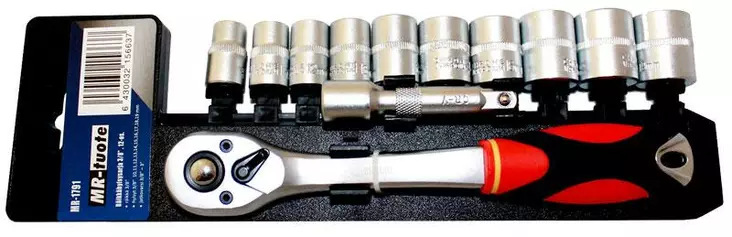 RÄIKKÄHYLSYSARJA 3/8 12-OS - Hylsyavainsarjat - 6430032156637 - 1