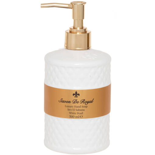 Savon de Royal White Pearl nestesaippua FI-SV-ET-LT 500 ml - Käsisaippuat - 8681554607437 - 1