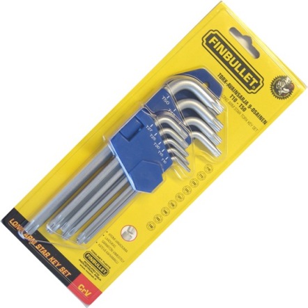 TORXAVAIN EXTRA LONG SECURITY - Työkalusarjat - 6430017702637 - 1