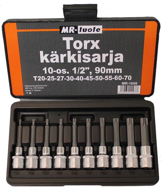 TORXAVAINSARJA 10-OS. - Työkalusarjat - 6430032155777 - 1