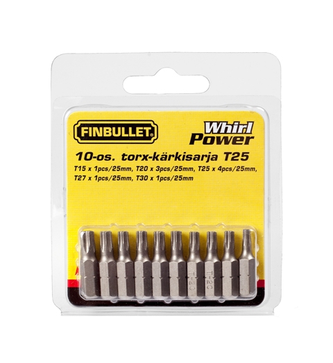 TORX KÄRKISARJA 10-OS S2 - Ruuvauskärjet - 6438152000717 - 1