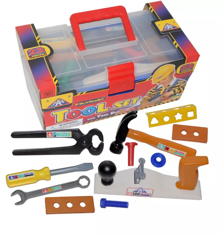 TYÖKALUPAKKI 23-OSAINEN - Sisäleikit - 7340010201107 - 1