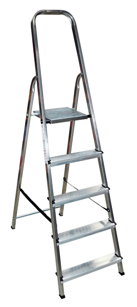 Taloustikas, 5 askelmaa - Tikkaat ja telineet - 6438140521057 - 1