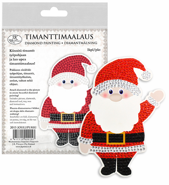 Timanttimaalaus Joulupukki - Tee-se-itse DIY - 6417715020157 - 1