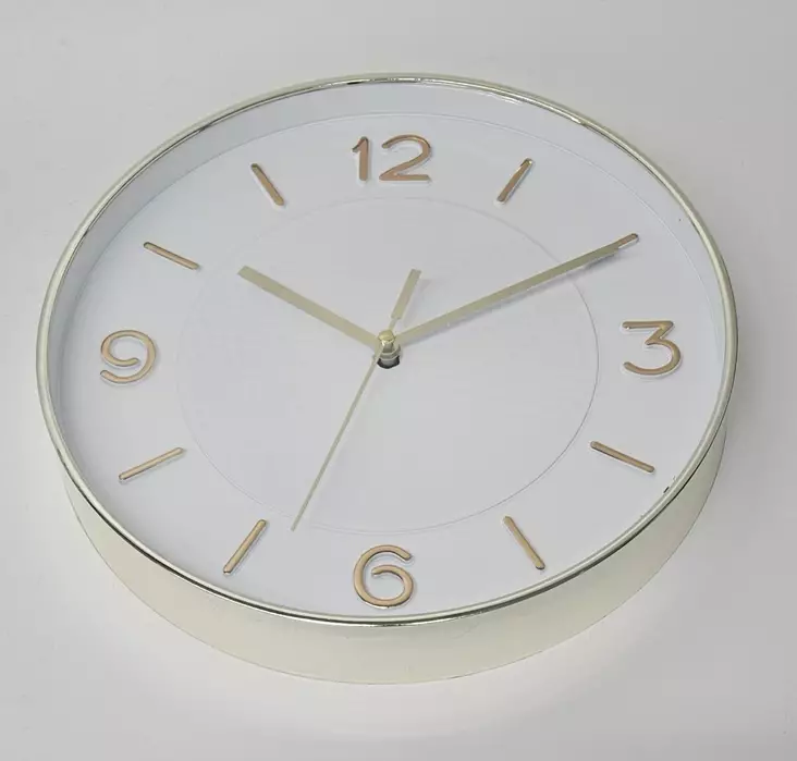 SEINÄKELLO TUMMA TAUSTA 25 cm - Seinä- ja pöytäkellot - 6438159386487 - 1