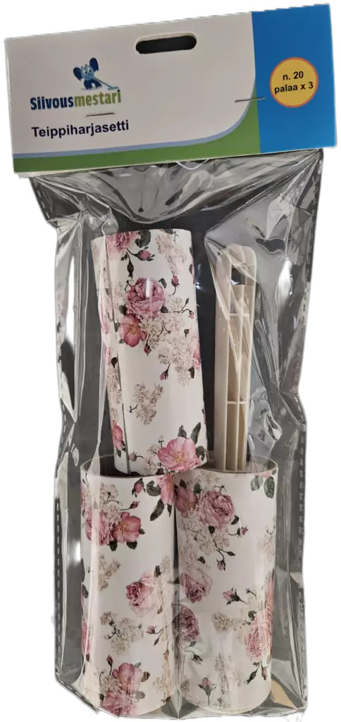 TEIPPIHARJASETTI 3-OSAINEN - Teippiharjat - 6438159868037 - 1