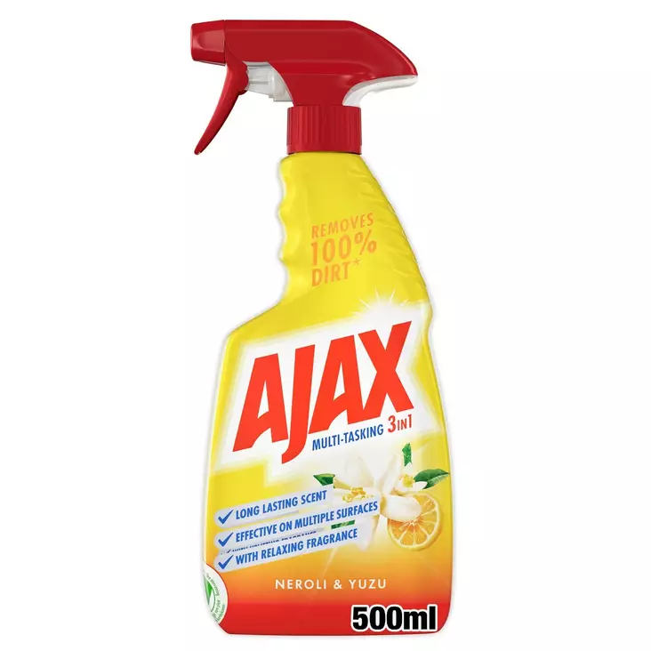 AJAX UPLIFTING PUHDISTUSSPRAY 500ML - Yleispuhdistusaineet - 8718951734517 - 1